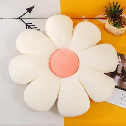 Flower Shaped Cushion Throw Pillow